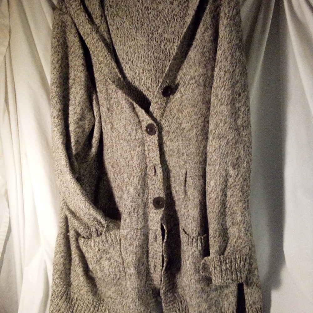 Cozy Grey Women's Sweater